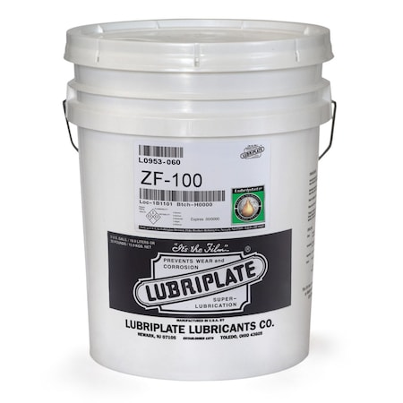 Lubriplate Zf Industrial 100, 5 Gal Pail, Iso-100 Zinc-Free Hydraulic Oil L0953-060